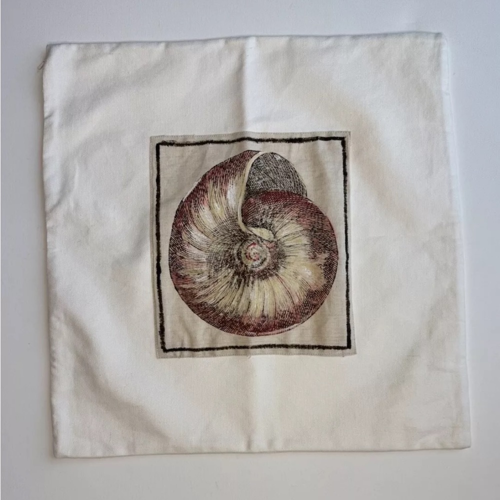 POTTERY BARN Shell Pillow Cover